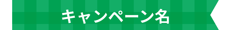 キャンペーン名